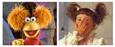 Fraggle Rock Red Pigtails