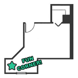 Bedroom floor plan