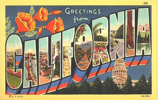 California Postcard
