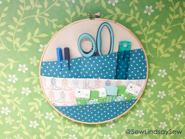 Embroidery Hoop Organizer