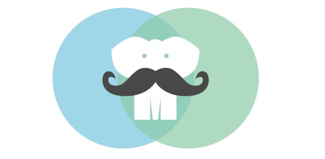 Mustaches on elepants