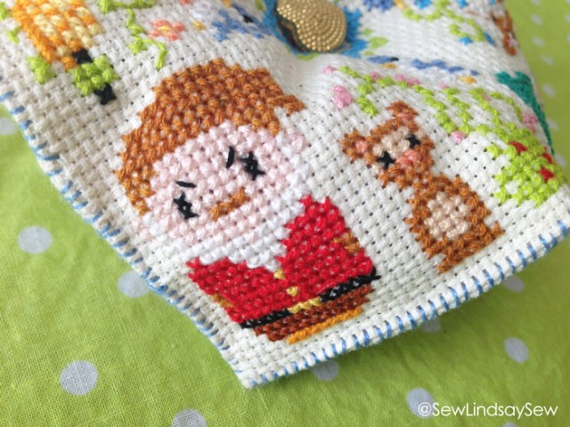 Snow White Biscornu from Clouds Factory