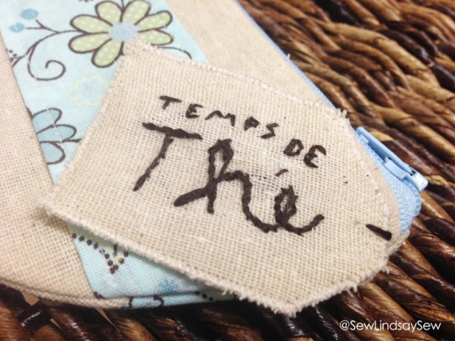 Teacup Zipper Pouch - temps de the